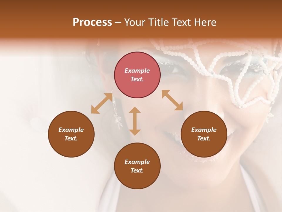 Face Cool Caucasian PowerPoint Template