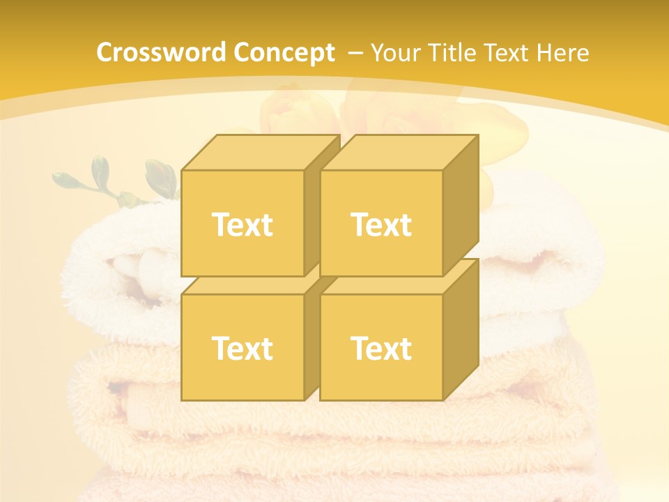 Cotton Thick Stack PowerPoint Template
