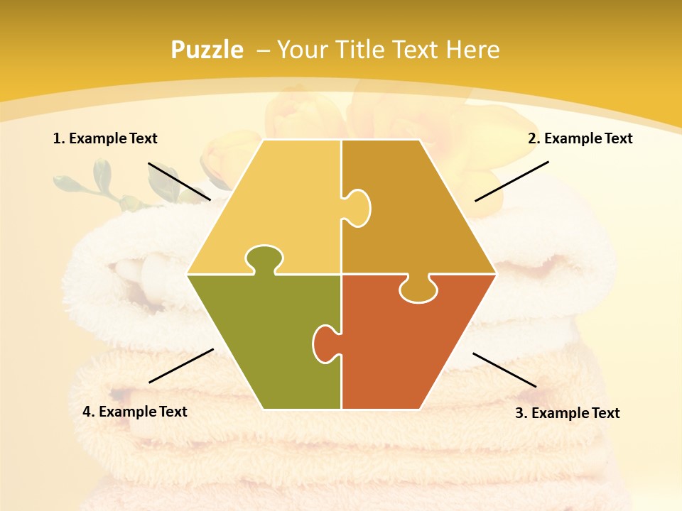 Cotton Thick Stack PowerPoint Template