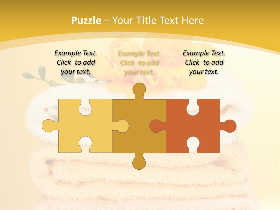 Cotton Thick Stack PowerPoint Template