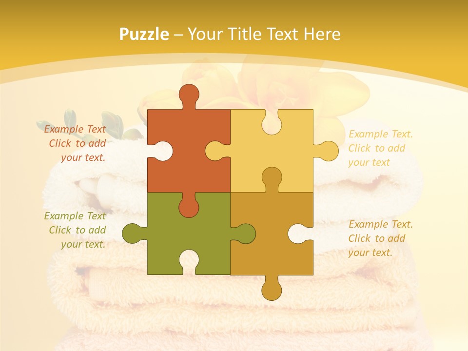 Cotton Thick Stack PowerPoint Template