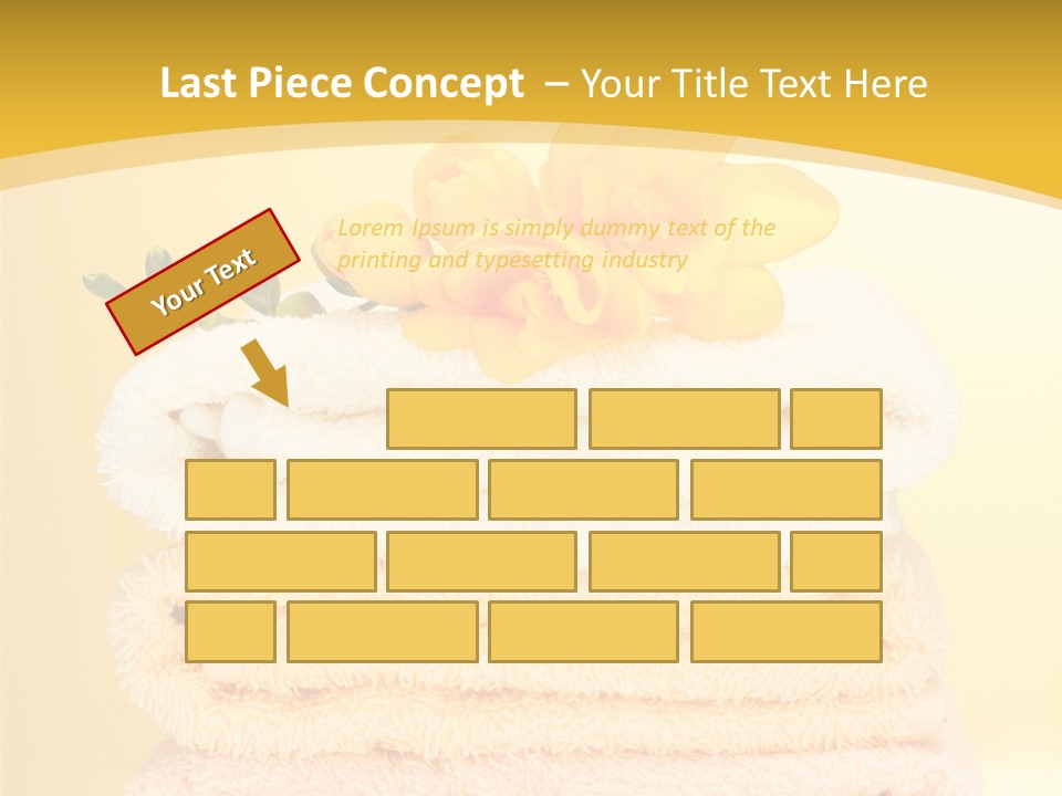 Cotton Thick Stack PowerPoint Template