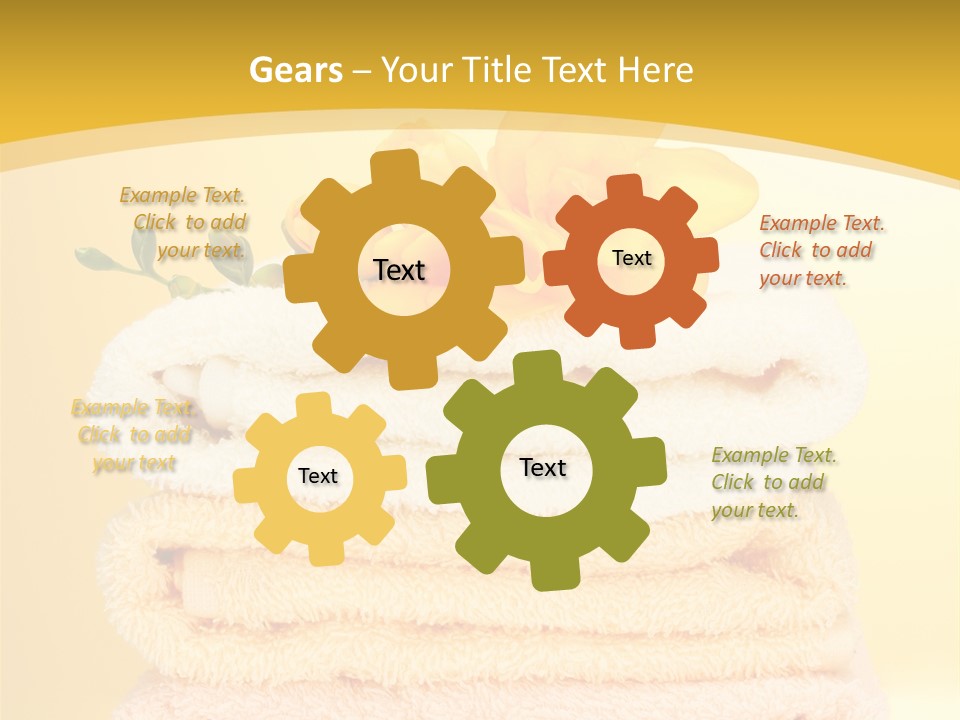 Cotton Thick Stack PowerPoint Template