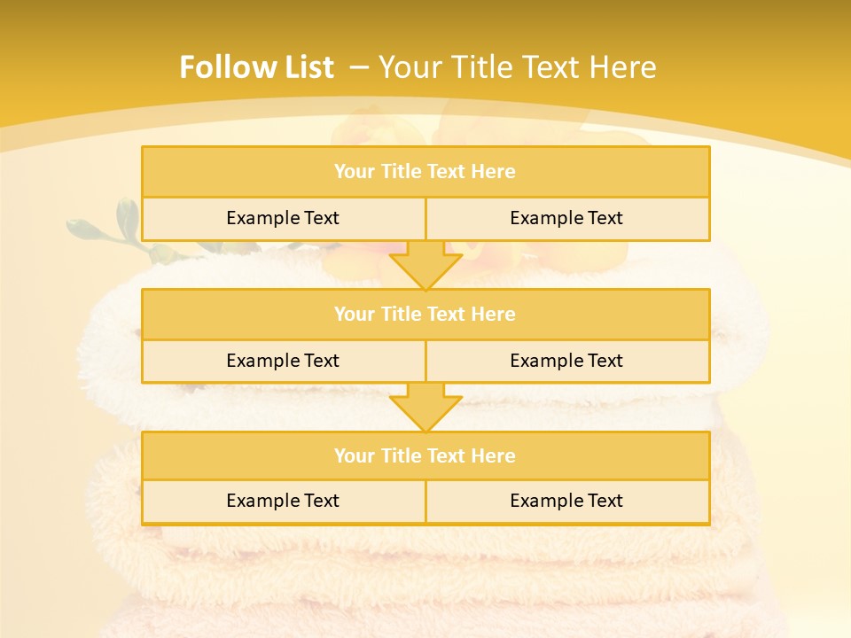Cotton Thick Stack PowerPoint Template