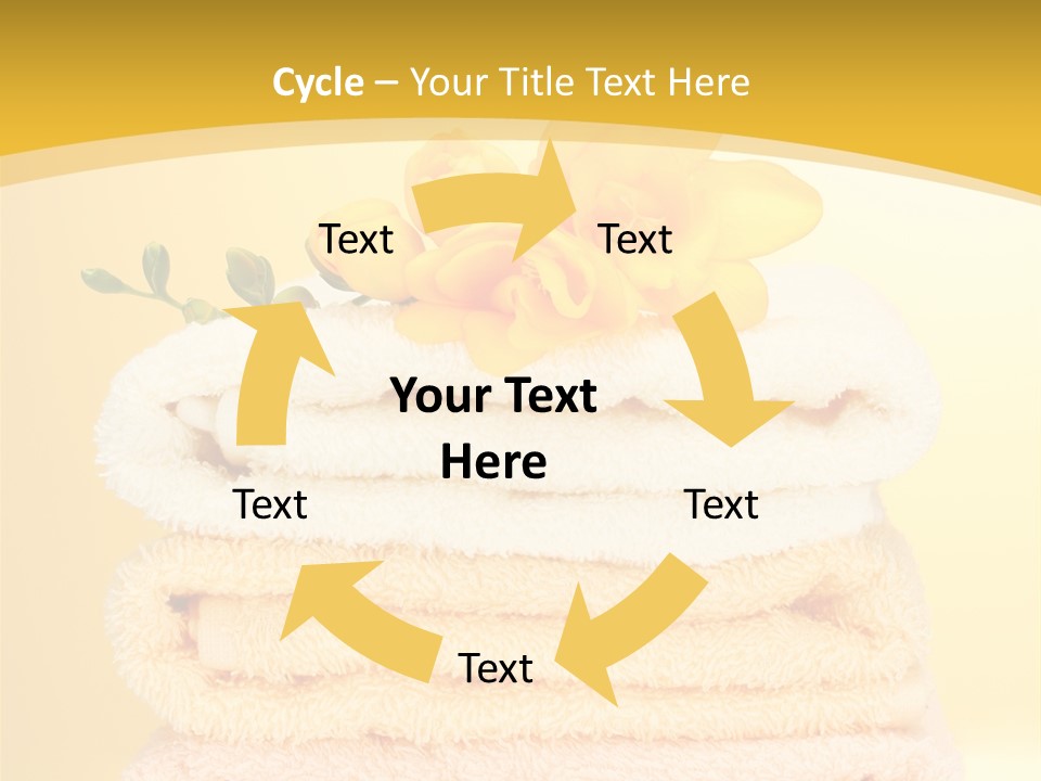 Cotton Thick Stack PowerPoint Template