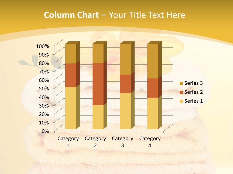 Cotton Thick Stack PowerPoint Template