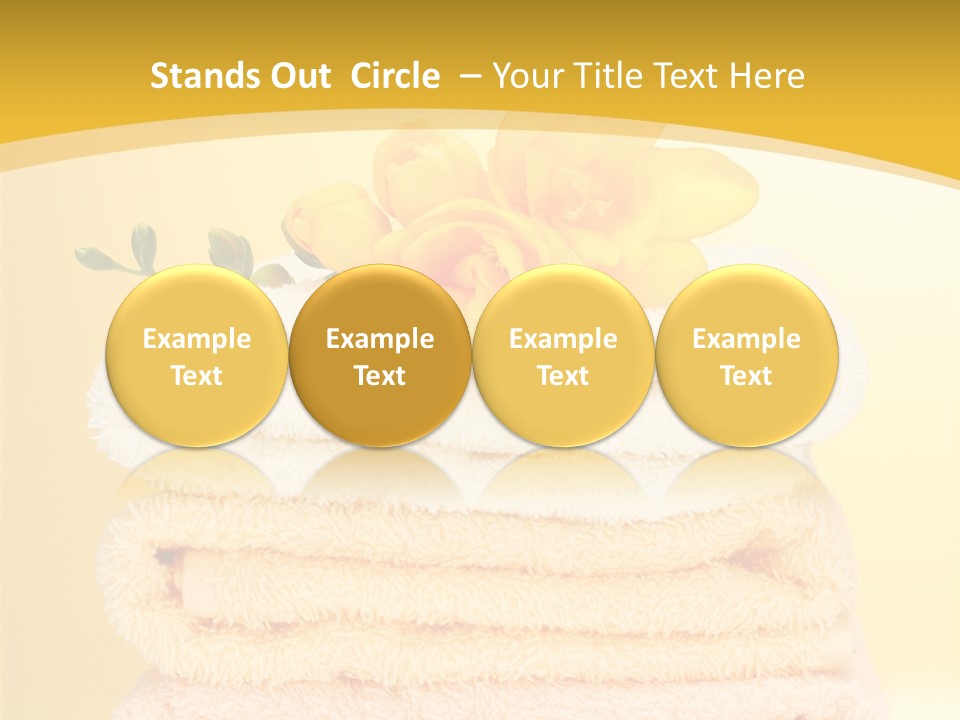 Cotton Thick Stack PowerPoint Template