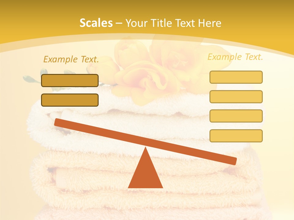 Cotton Thick Stack PowerPoint Template