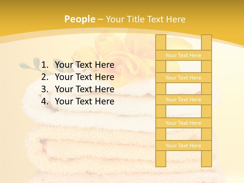 Cotton Thick Stack PowerPoint Template