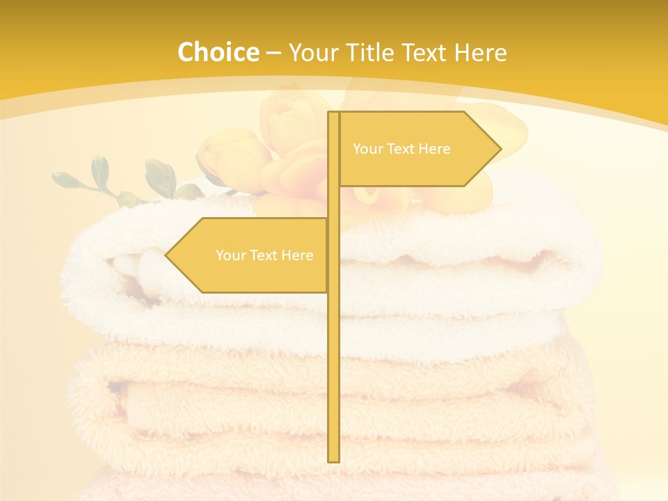Cotton Thick Stack PowerPoint Template