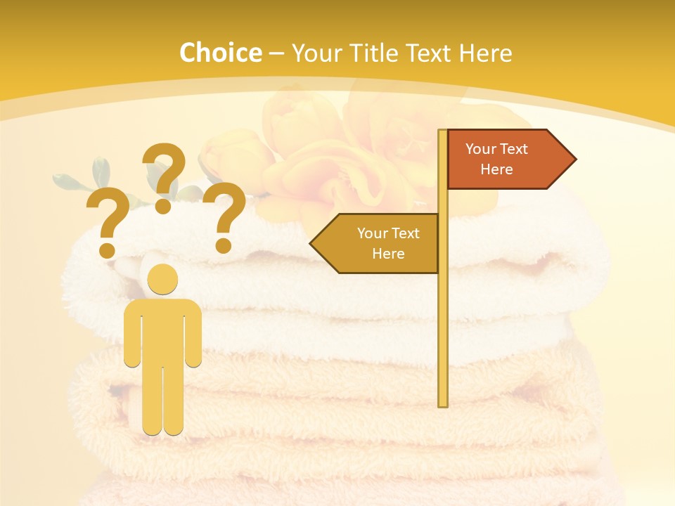 Cotton Thick Stack PowerPoint Template