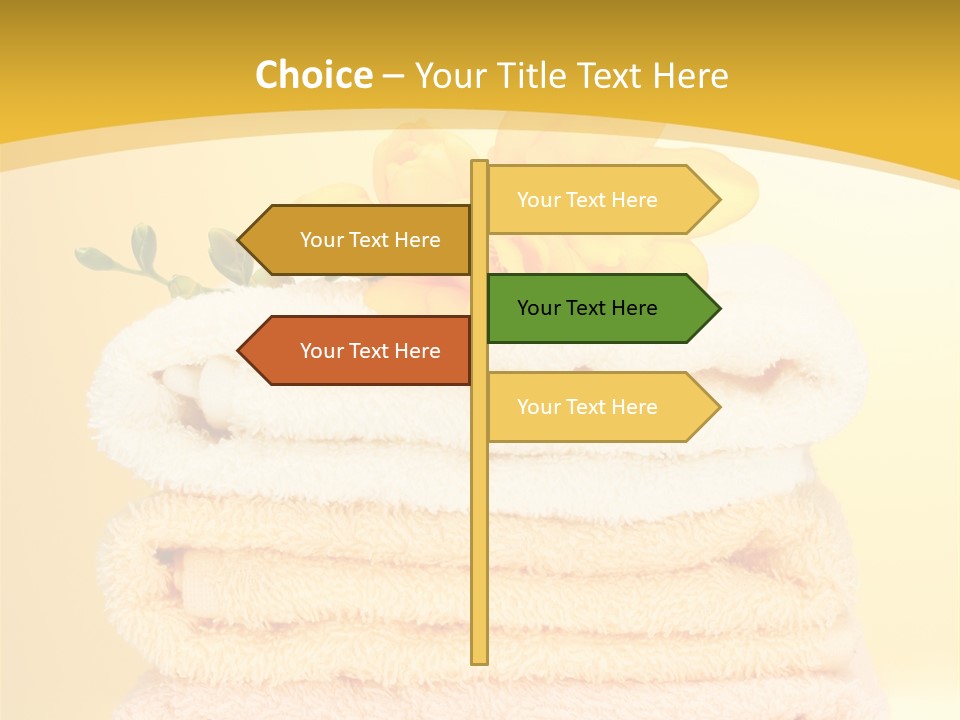 Cotton Thick Stack PowerPoint Template