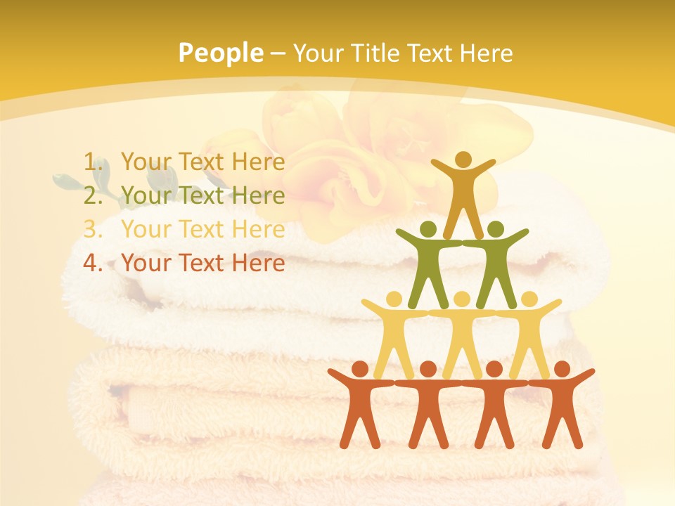 Cotton Thick Stack PowerPoint Template