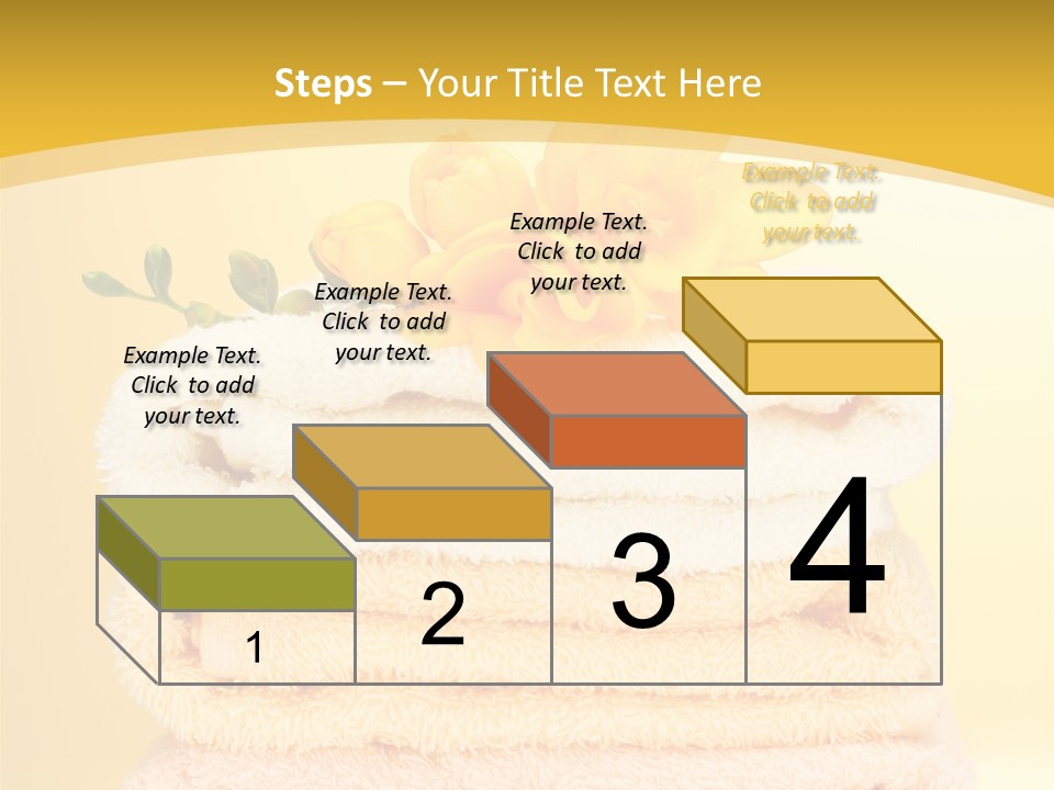 Cotton Thick Stack PowerPoint Template