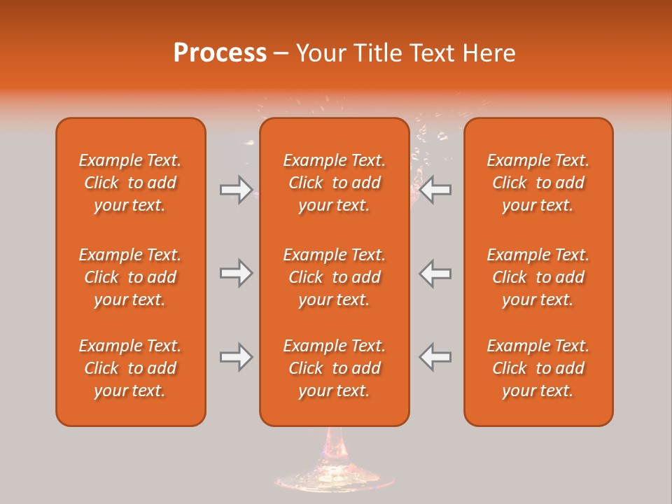 Water Cold Blue PowerPoint Template