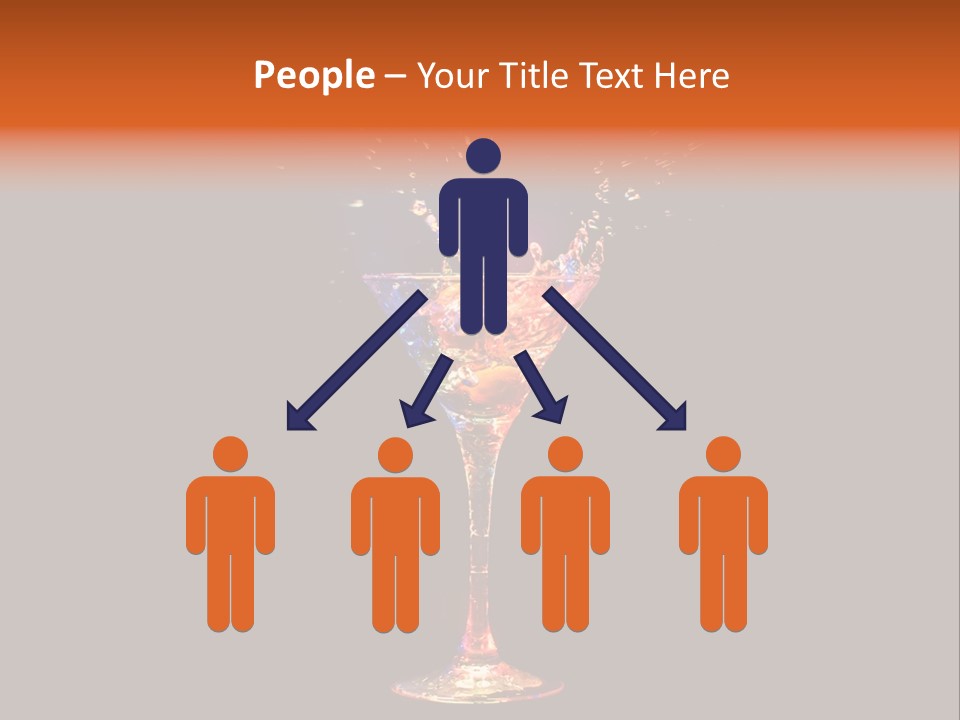 Water Cold Blue PowerPoint Template