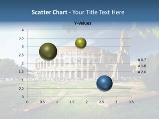 Old Roman Monument PowerPoint Template