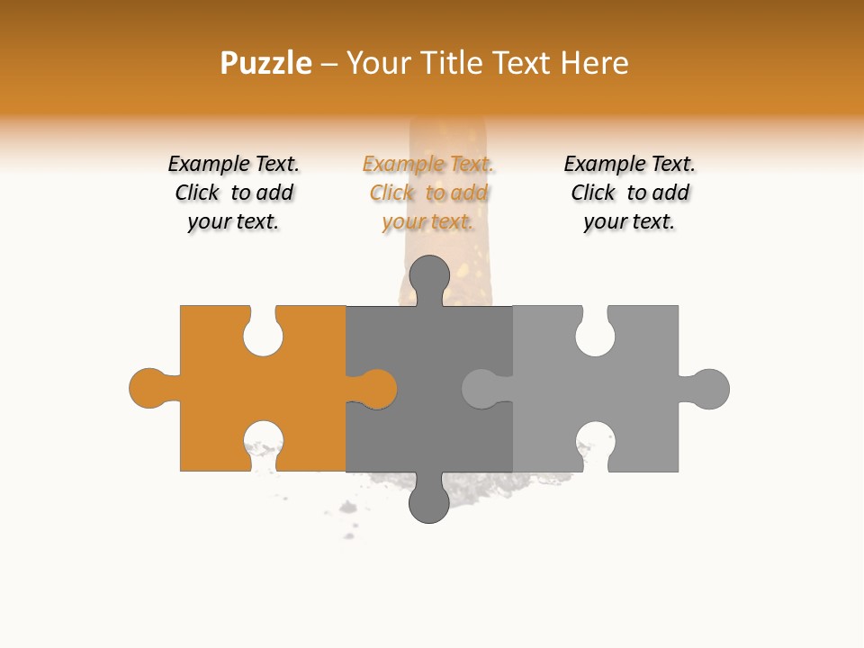 Cancer Ash Photography PowerPoint Template