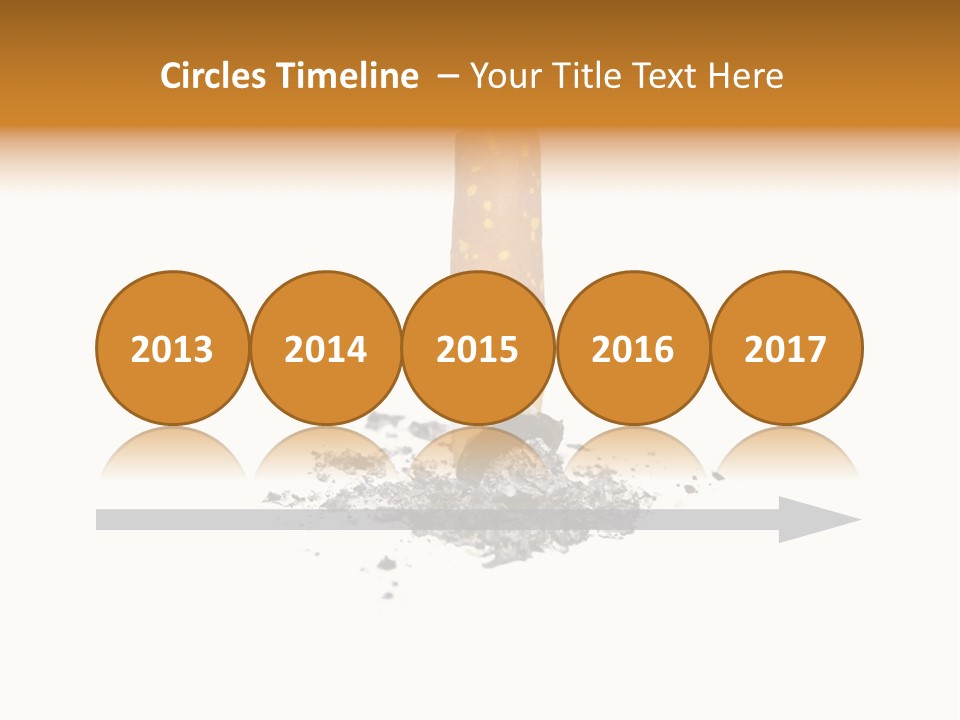 Cancer Ash Photography PowerPoint Template