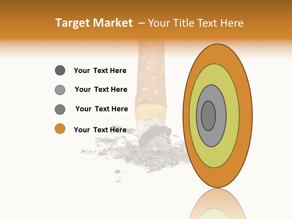 Cancer Ash Photography PowerPoint Template