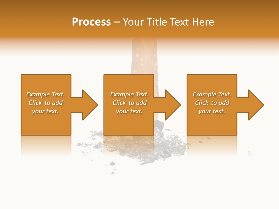 Cancer Ash Photography PowerPoint Template