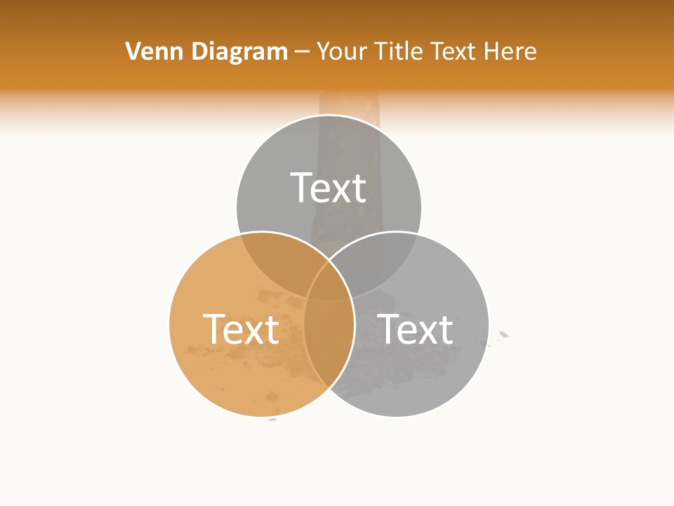 Cancer Ash Photography PowerPoint Template