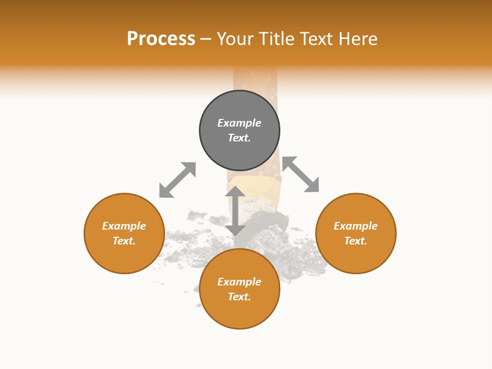 Cancer Ash Photography PowerPoint Template