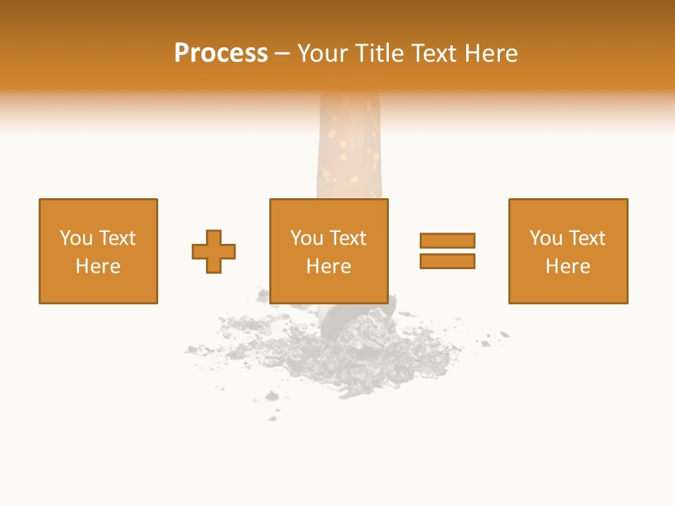 Cancer Ash Photography PowerPoint Template