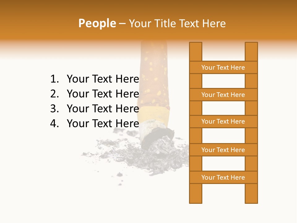 Cancer Ash Photography PowerPoint Template