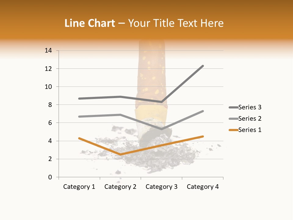 Cancer Ash Photography PowerPoint Template