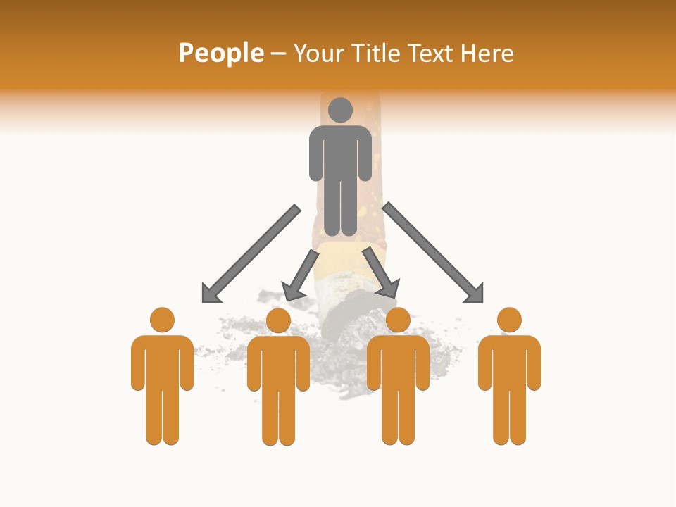 Cancer Ash Photography PowerPoint Template