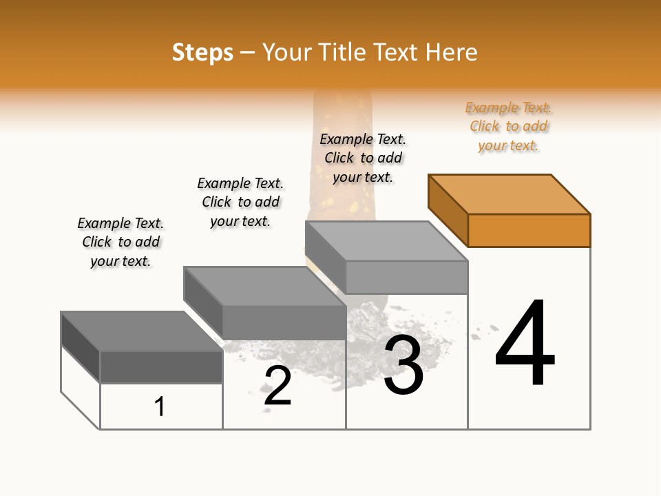 Cancer Ash Photography PowerPoint Template