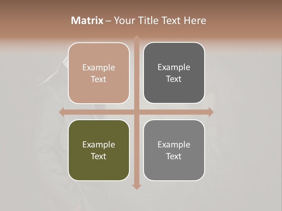 Boss Jacket Power PowerPoint Template