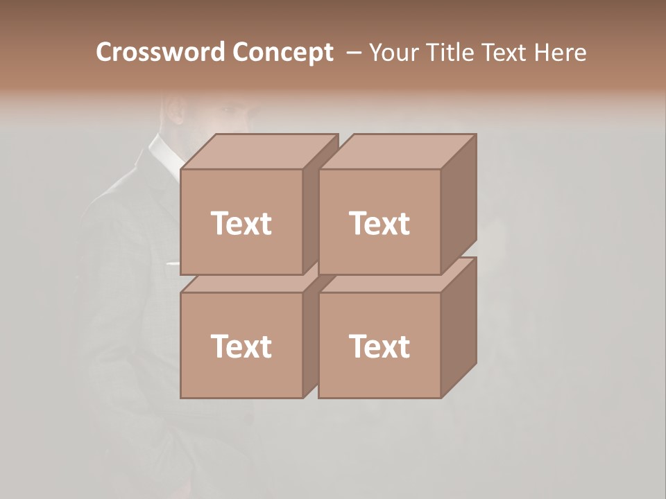 Boss Jacket Power PowerPoint Template