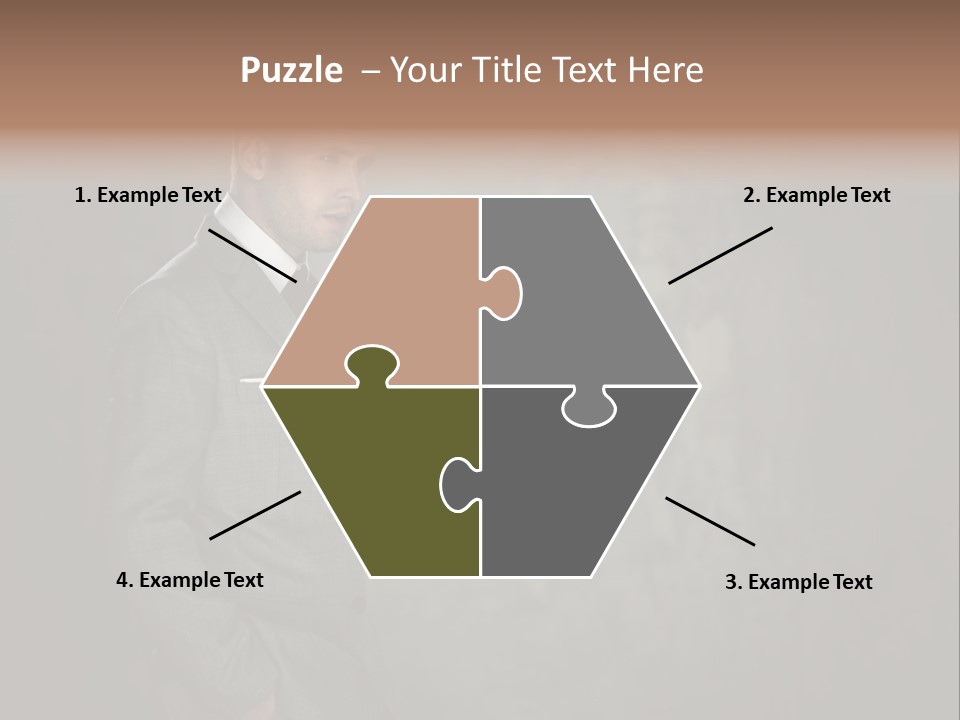 Boss Jacket Power PowerPoint Template