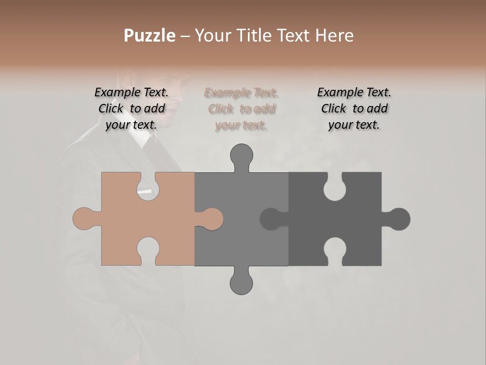 Boss Jacket Power PowerPoint Template