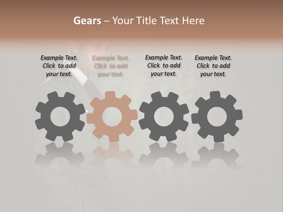 Boss Jacket Power PowerPoint Template