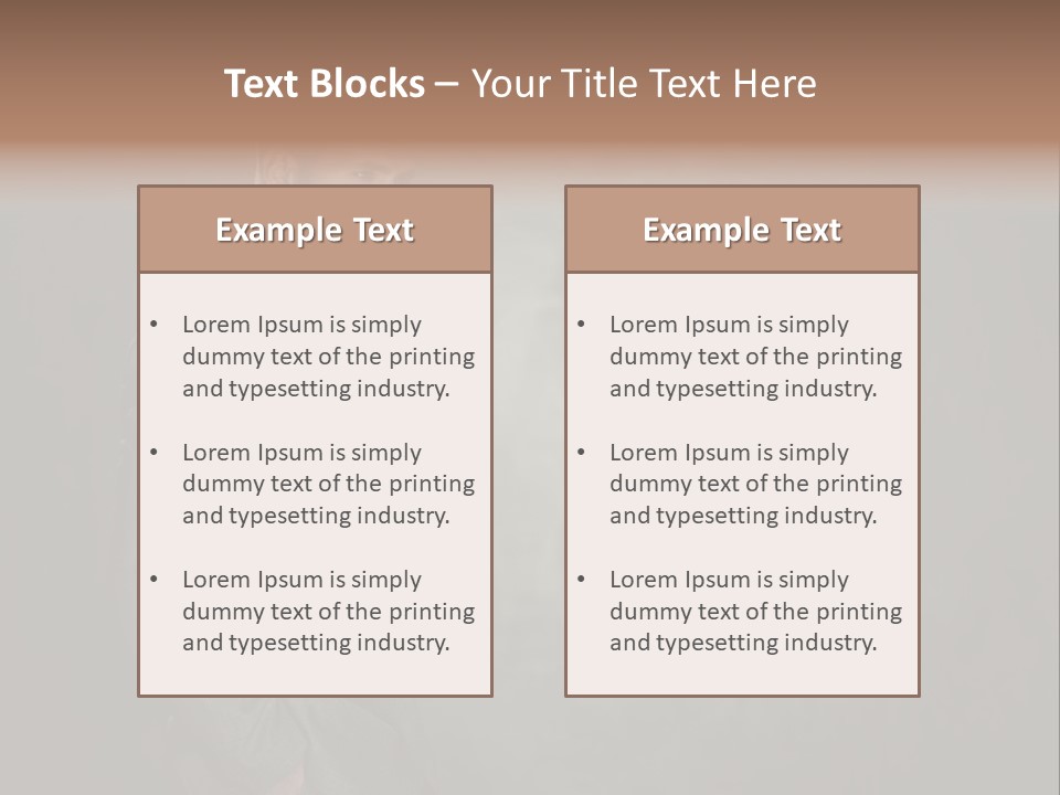 Boss Jacket Power PowerPoint Template
