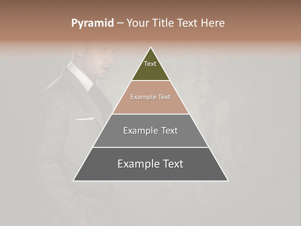 Boss Jacket Power PowerPoint Template