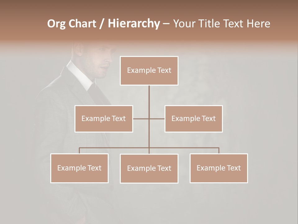 Boss Jacket Power PowerPoint Template