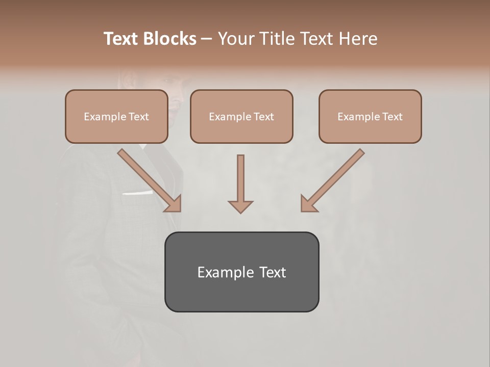 Boss Jacket Power PowerPoint Template