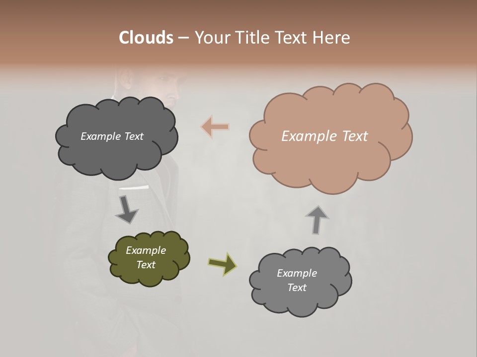 Boss Jacket Power PowerPoint Template