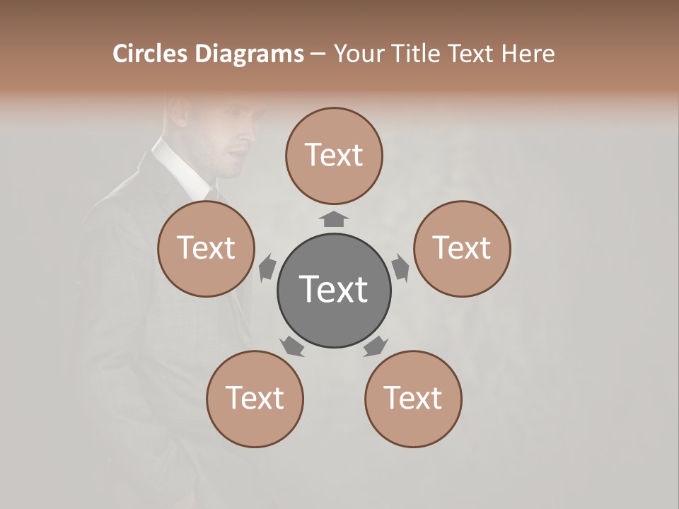 Boss Jacket Power PowerPoint Template