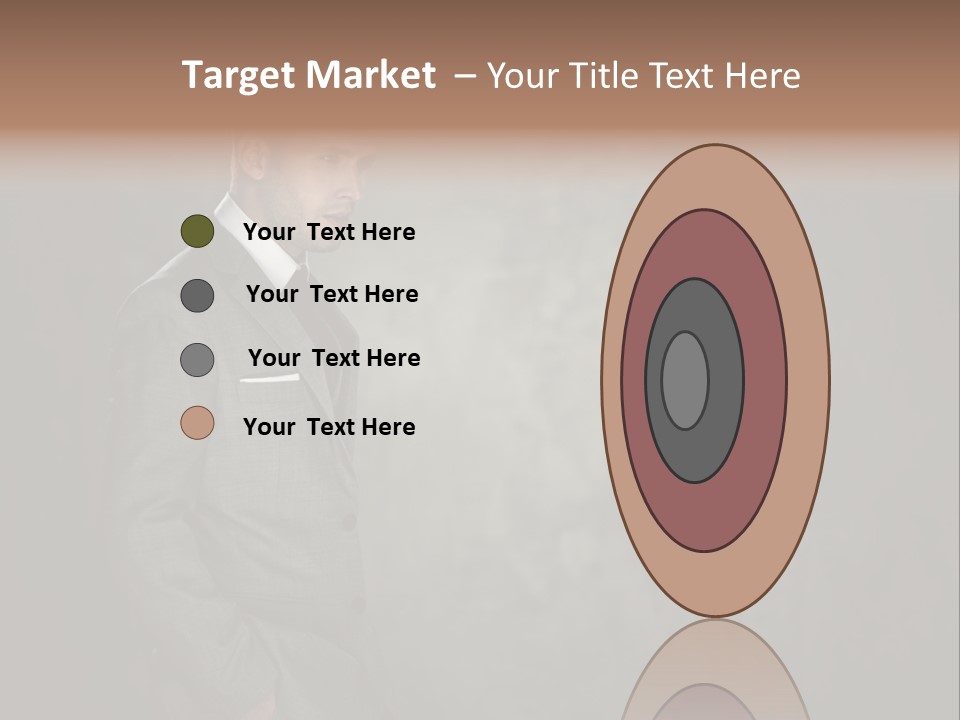 Boss Jacket Power PowerPoint Template