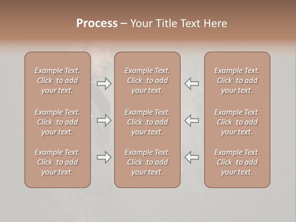 Boss Jacket Power PowerPoint Template