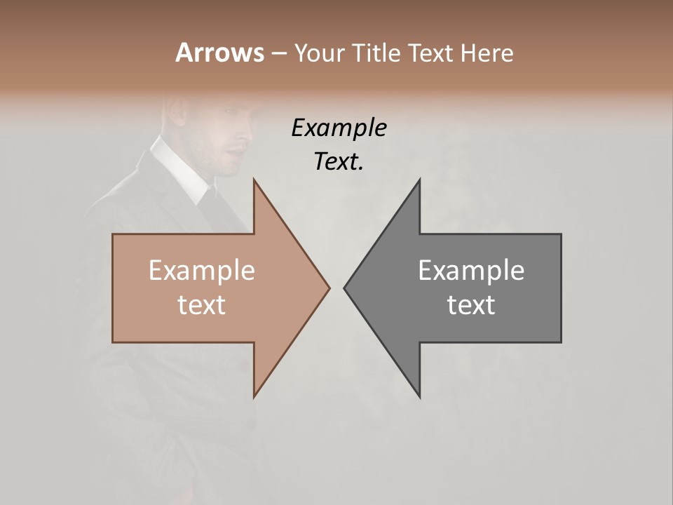 Boss Jacket Power PowerPoint Template