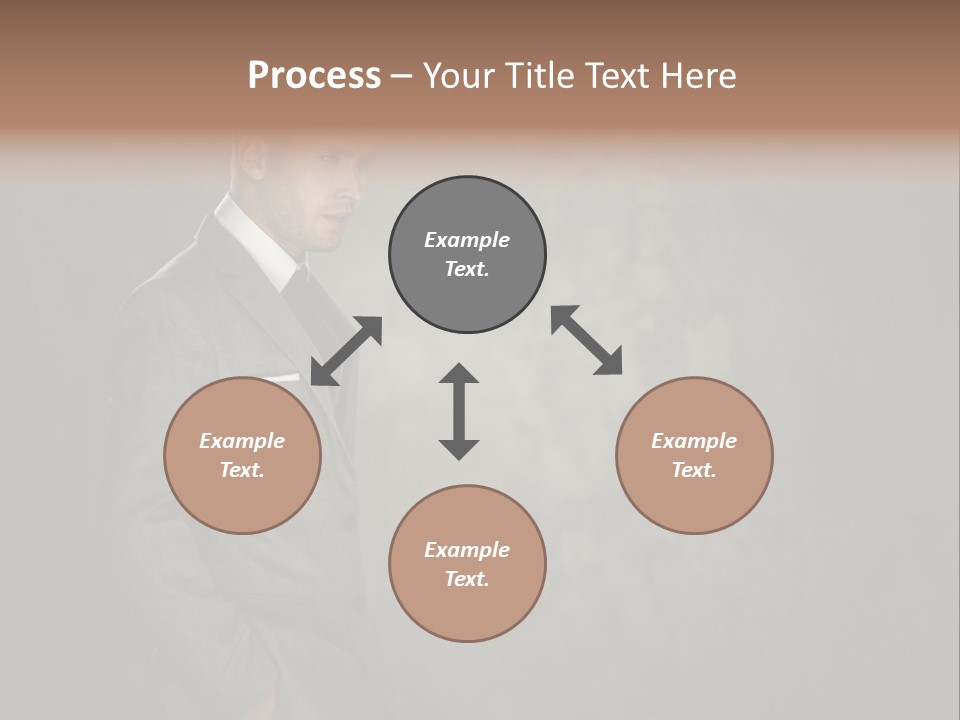 Boss Jacket Power PowerPoint Template