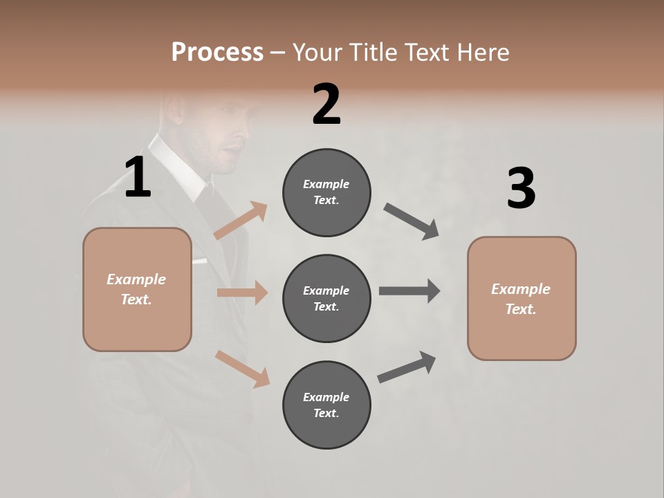 Boss Jacket Power PowerPoint Template