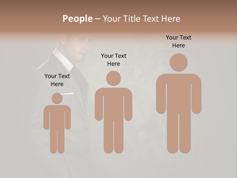 Boss Jacket Power PowerPoint Template