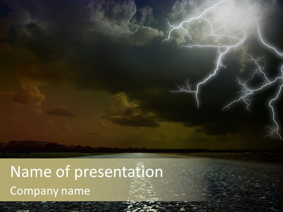 Sign High Field PowerPoint Template